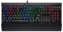 Corsair K70 Mechanical RGB Keyboard Cherry MX Switches Top down