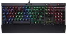 Corsair K70 Mechanical RGB Keyboard Cherry MX Switches Top down